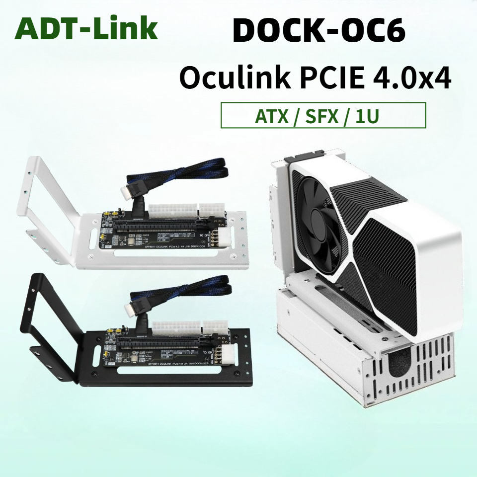 Oculink Egpu Dock Graphics Card - Station d'accueil EGPU Oculink GPU blanche