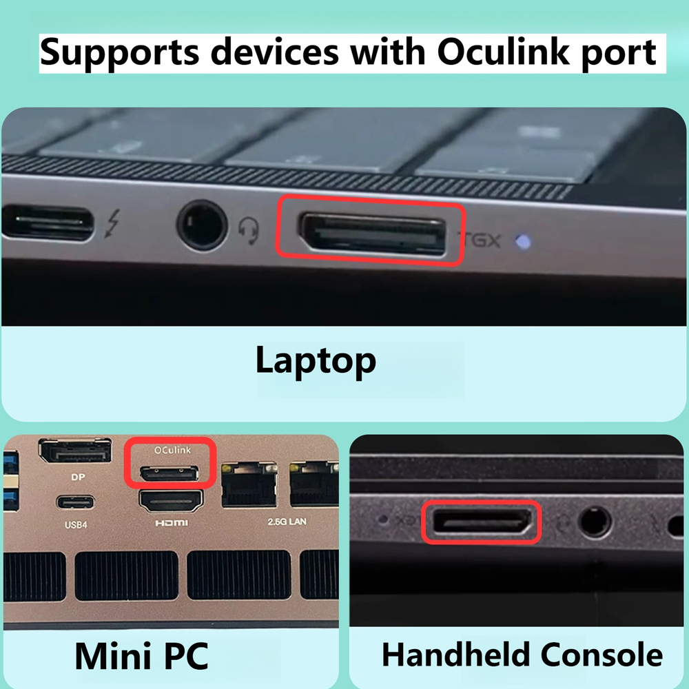 Station d'accueil pour carte g - Oculink Egpu Dock Graphics Card avis et prix