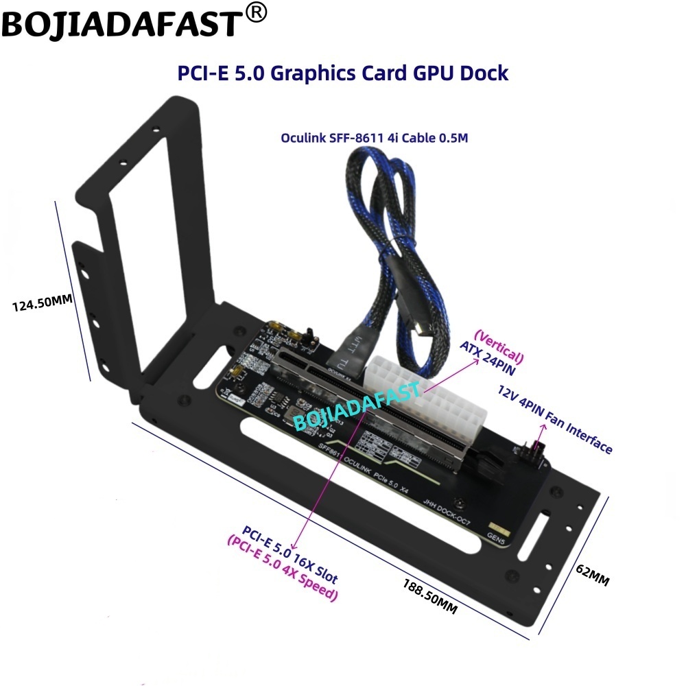 Carte graphique externe PCI-E  - Oculink Egpu Dock Graphics Card avis et prix