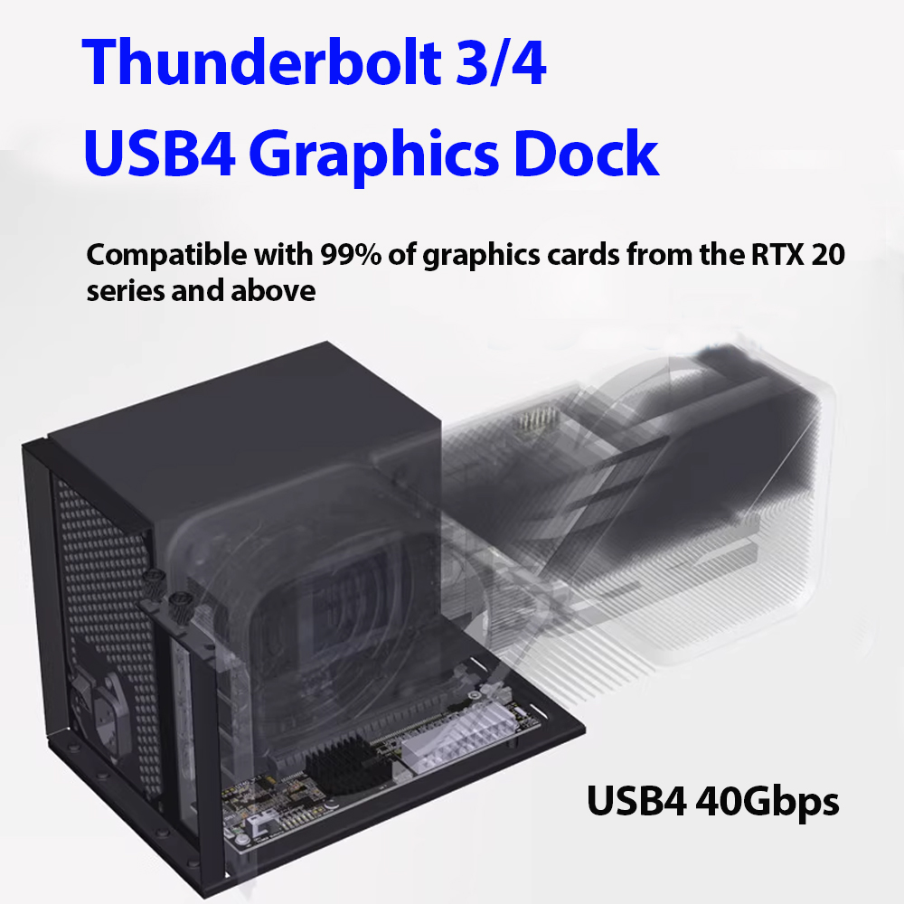 Station d'accueil eGPU USB4 AD - Thunderbolt 4 External Gpu Enclosure avis et prix
